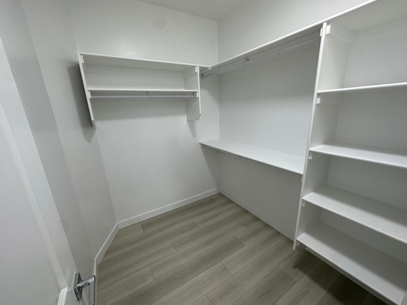 Spacious Walk-In-Closet